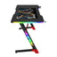 Gamax D2501 3-Sides RGB Carbon fiber Gaming Table with Mousepad - Black