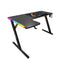 Gamax P201-LB RGB Carbon fiber Gaming Table (L-Shaped) with MousePad - Left / Black