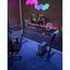 Gamax P201-LB RGB Carbon fiber Gaming Table (L-Shaped) with MousePad - Left / Black