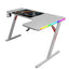 Gamax P201-RW RGB Carbon Fiber Gaming Table (L-Shaped) with MousePad - Right / White