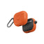 Uniq Clyde Lock Case for Apple Airpods 4th Gen - Volt Orange & Charcoal