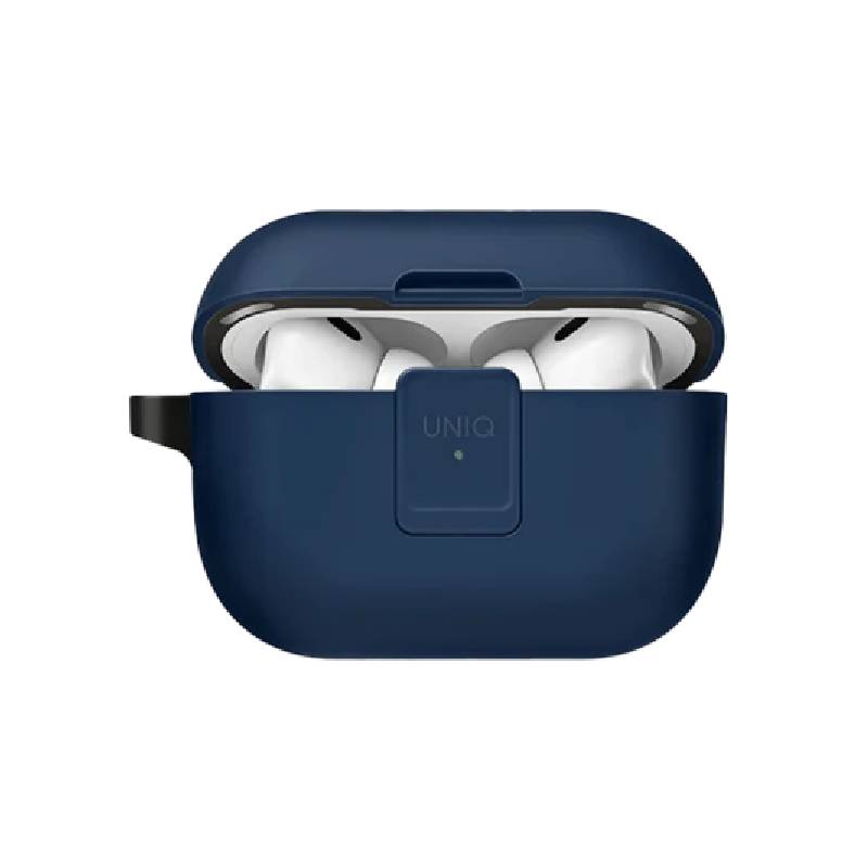 Uniq Clyde Lock Case for Apple Airpods Pro 2 - Royal Blue / Dark Grey
