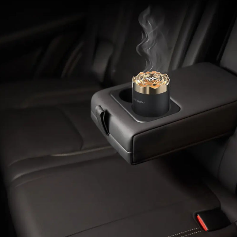 Porodo Lifestyle Rose Mini Incense Burner - 1800mAh / 18W / Type-C / Black