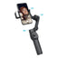 Porodo 3-Axis Gimbal Stabilizer Magnetic Fill Light - Black