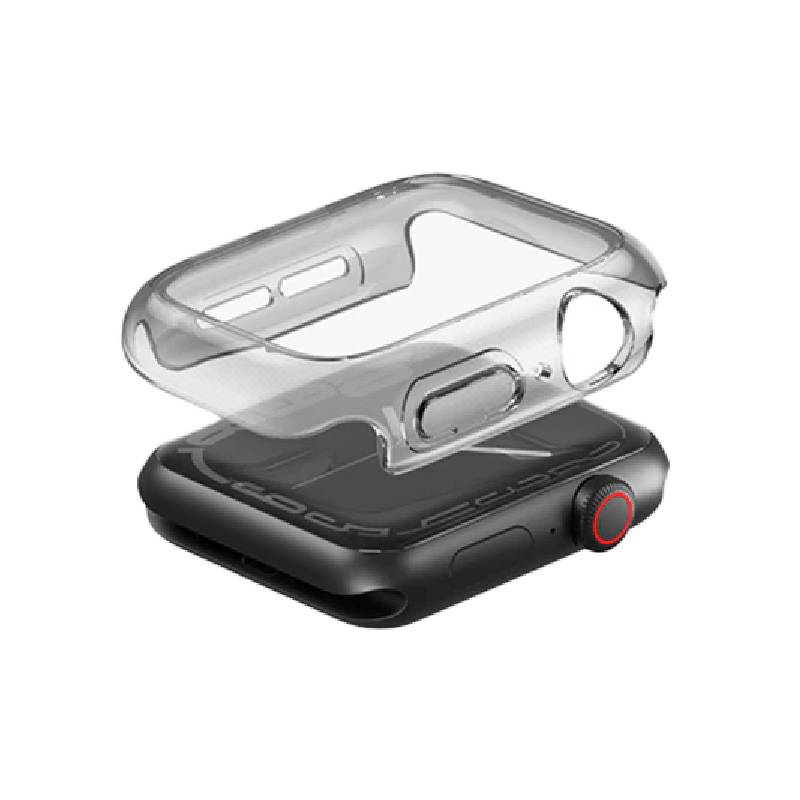 Uniq Hybrid Garde Case With Screen Protection for Apple Watch 42MM - Smoke