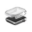 Uniq Hybrid Garde Case With Screen Protection for Apple Watch 46MM - Clear