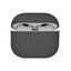 Uniq Lino Hybrid Liquid Silicon Airpods 4Th Gen Case - Ash (Grey)