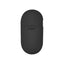 Uniq Nexo Active Hybrid Silicone Airpods 4th Gen Case With Sports Ear Hooks - Black