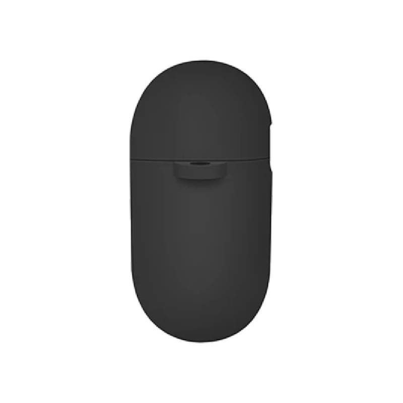 Uniq Nexo Active Hybrid Silicone Airpods 4th Gen Case With Sports Ear Hooks - Black