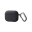Uniq Nexo Silicone Hang Case With Sports Ear Hooks for Apple Airpods Pro 2 - Charcoal Grey