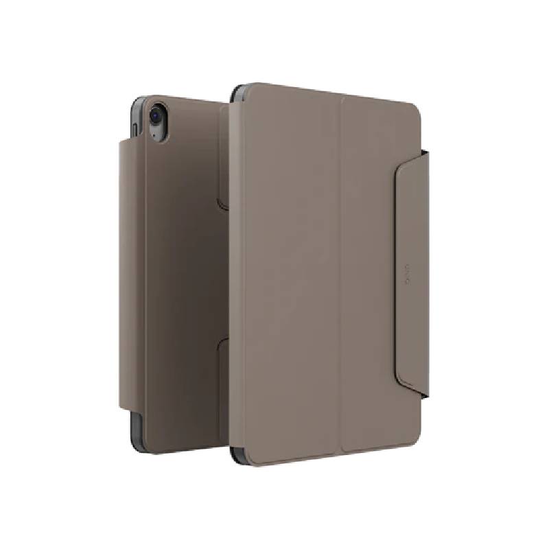 Uniq Rovus Snap Mount Magnetic 360 Rotating Detachable Case for Apple iPad 11 A16 - Flint Grey