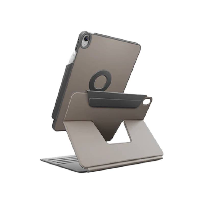 Uniq Rovus Snap Mount Magnetic 360 Rotating Detachable Case for Apple iPad 11 A16 - Flint Grey