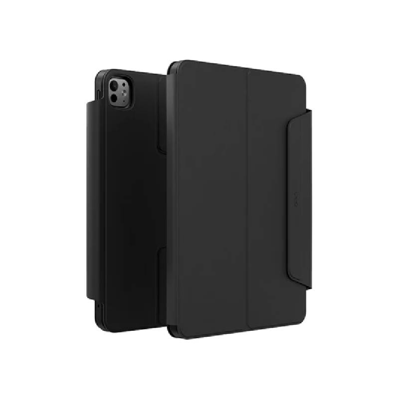 Uniq Rovus Snap Mount Magnetic 360 Rotating Detachable Case for Apple iPad Pro 13 / M4 7th Gen / Dallas Black