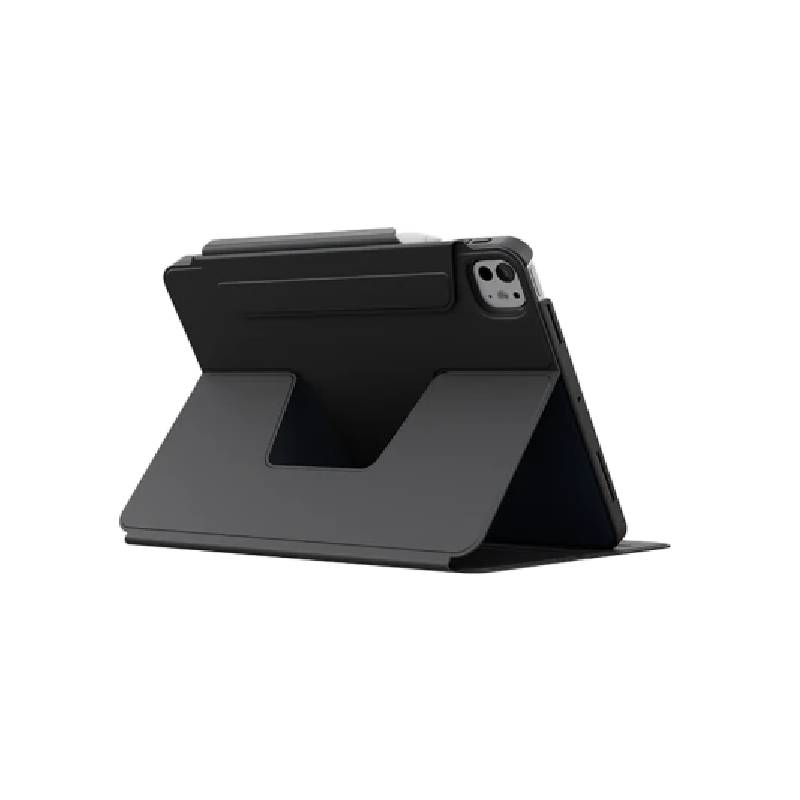 Uniq Rovus Snap Mount Magnetic 360 Rotating Detachable Case for Apple iPad Pro 13 / M4 7th Gen / Dallas Black