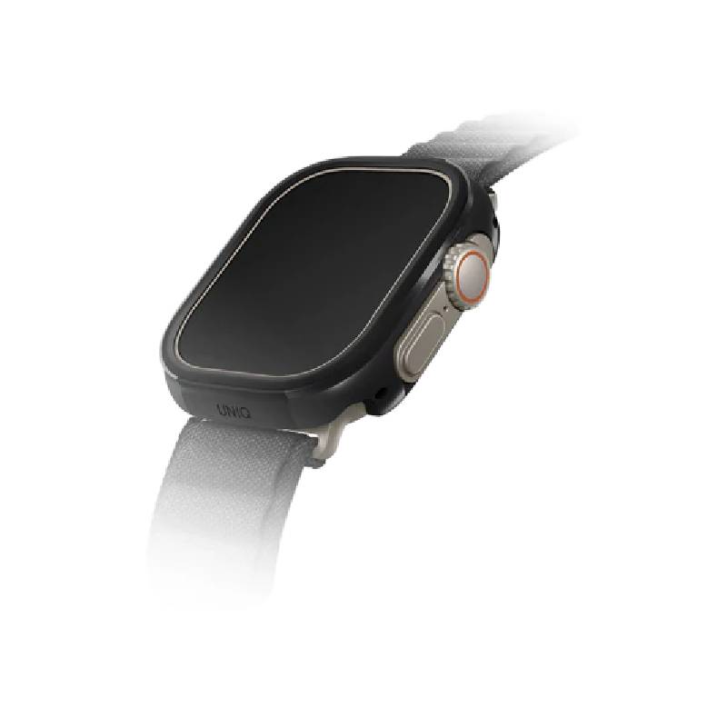 Uniq Valencia Watch Case for Apple Watch Ultra 49mm - Midnight Black