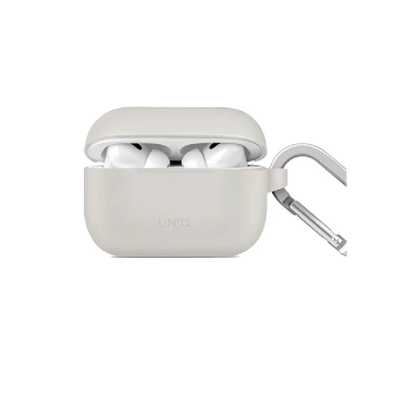 Uniq Vencer Silicone Hang Case for Apple Airpods Pro 2 - Chalk Grey
