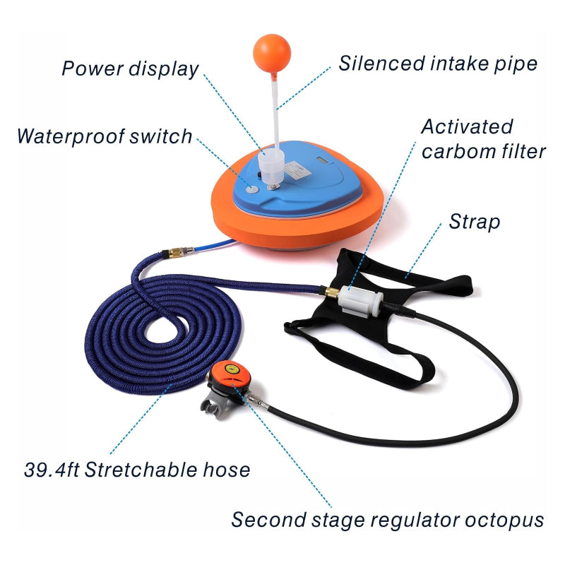 CRONDA Base 3.5H (Upgraded Version) Scuba Diving Ventilator