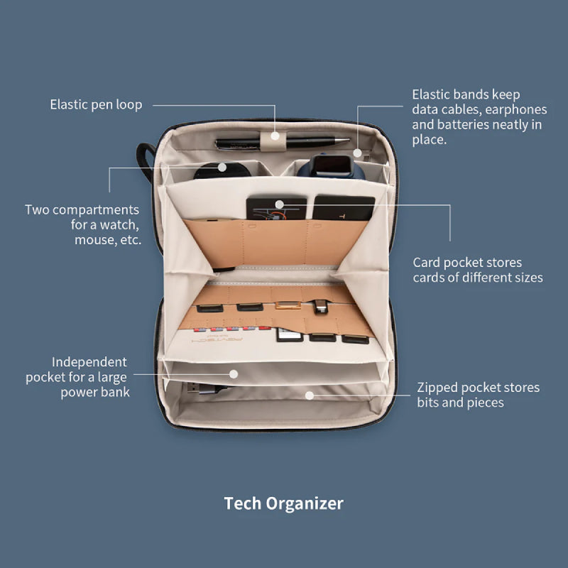 PGYTECH Tech Organizer - Twilight Black