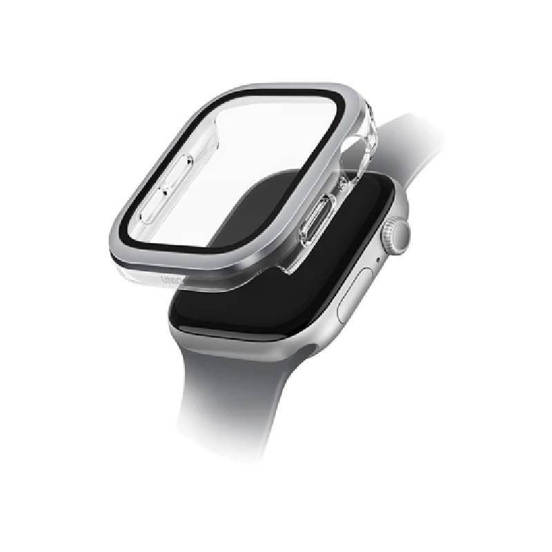 Uniq Voute Watch Case With Screen Protection for Apple Watch 42mm - Silver