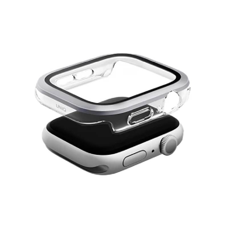Uniq Voute Watch Case With Screen Protection for Apple Watch 42mm - Silver