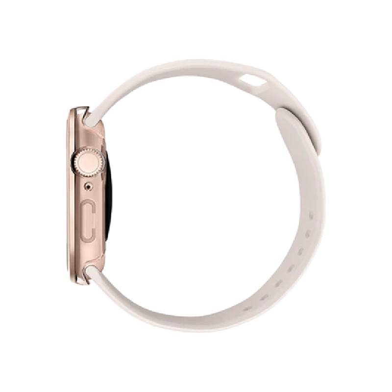 Uniq Voute Watch Case With Screen Protection for Apple Watch 46mm - Rose Gold