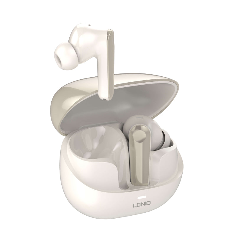 LDNIO T06 Wireless Stereo Earbuds - In-Ear / Bluetooth / White