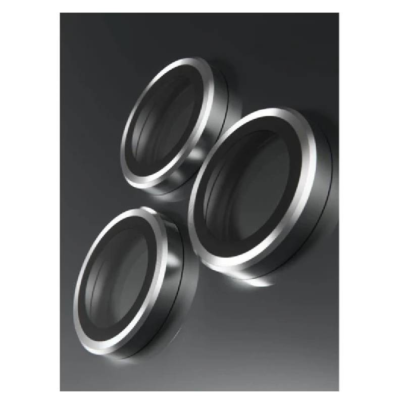 BodyGuardz Pure 3 Individual Camera Lens Protector for Apple iPhone 16 Pro and 16 Pro Max - Silver