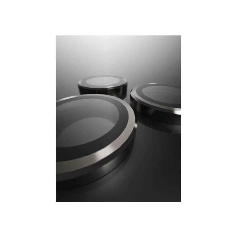 BodyGuardz Pure 3 Individual Camera Lens Protector for Apple iPhone 16 Pro and 16 Pro Max - Titanium