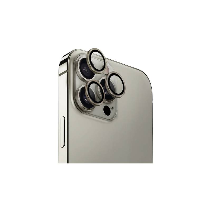Uniq Optix Camera Lens Protector for Apple iPhone 16 Pro & 16 Pro Max – Titanium Grey