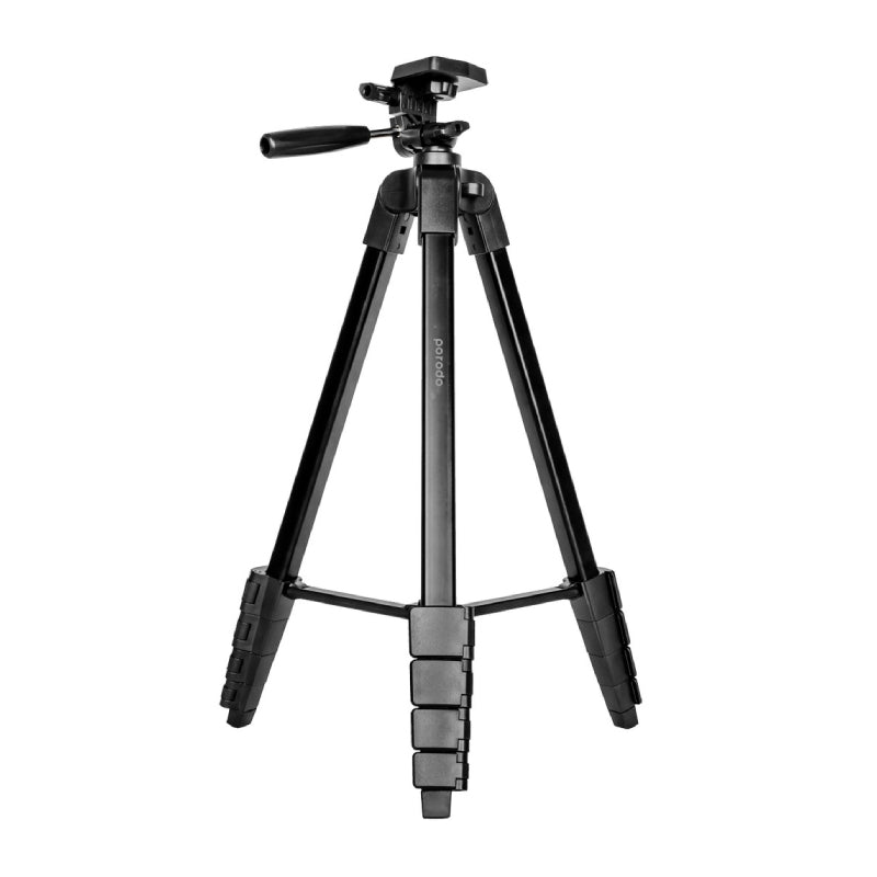 Porodo Professional Gimbal Tripod - Black