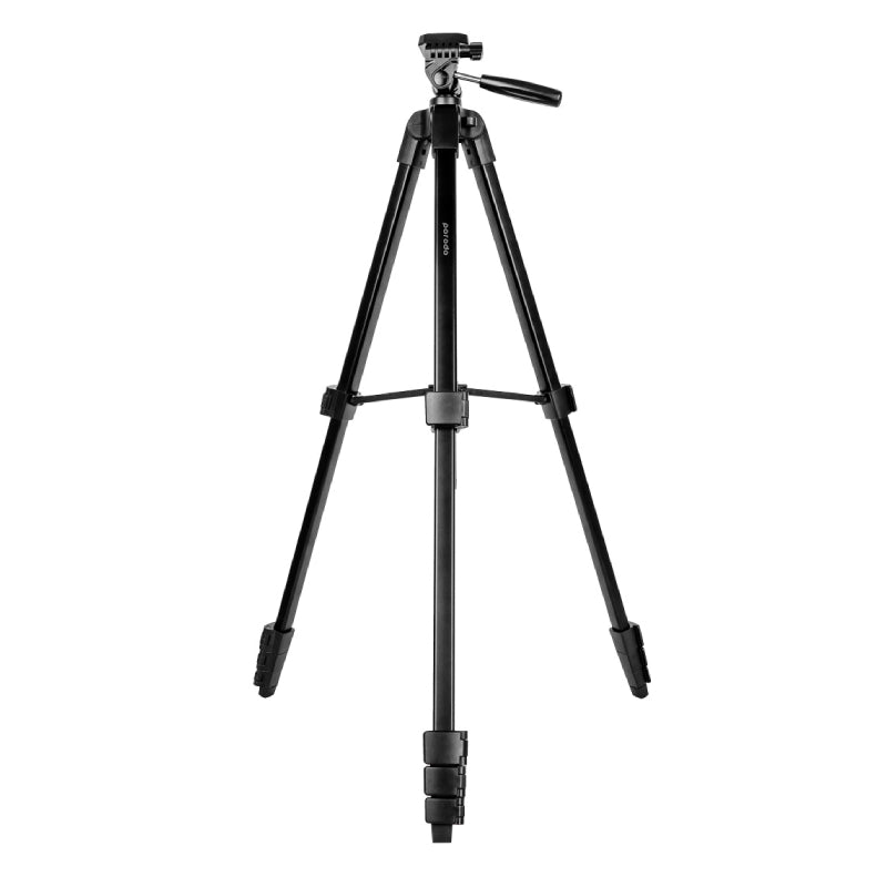 Porodo Professional Gimbal Tripod - Black