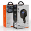 Porodo Apolo Multi-Port Car Charger - USB-C / USB-A / Black