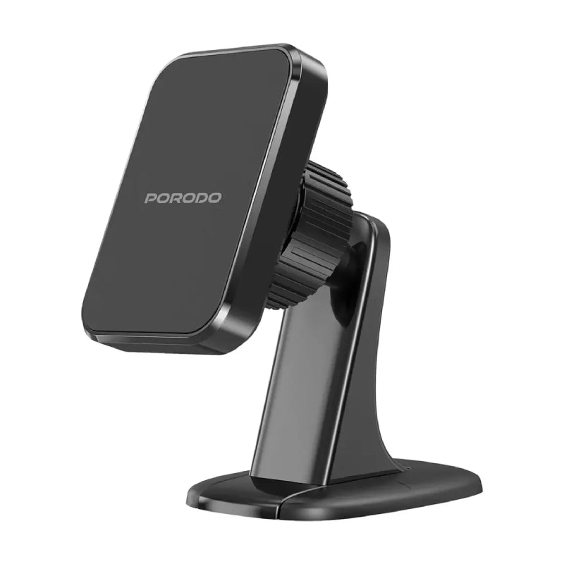 Porodo Dual Mount Magnetic Phone Holder - Black