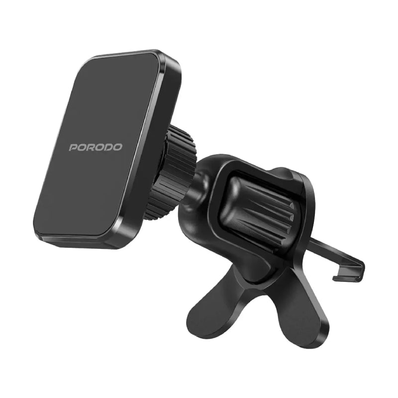 Porodo Dual Mount Magnetic Phone Holder - Black