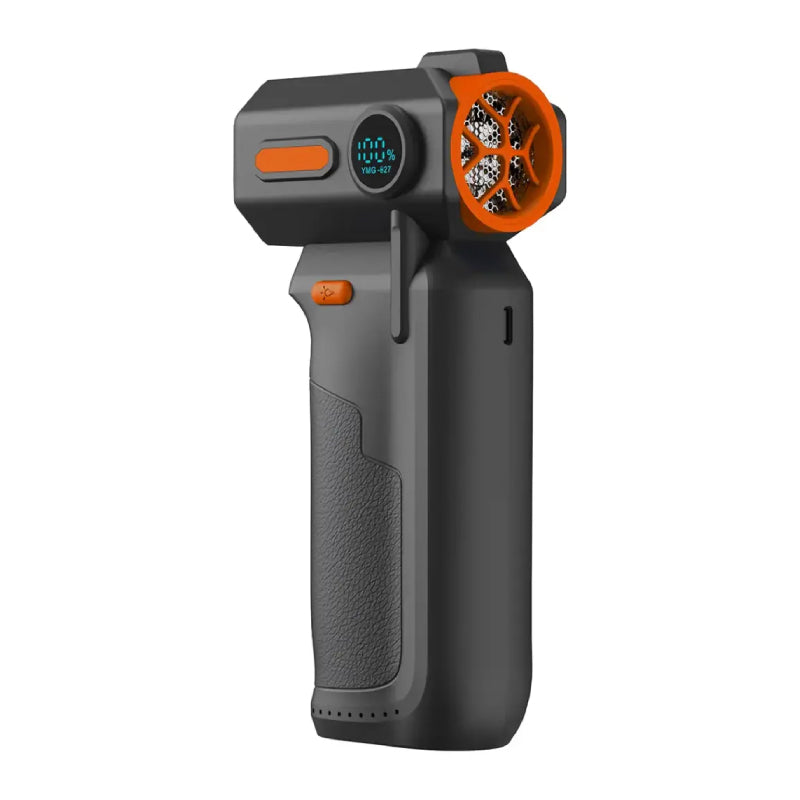 Porodo Lifestyle Cordless Turbo Air Duster with LED Work Light - Black