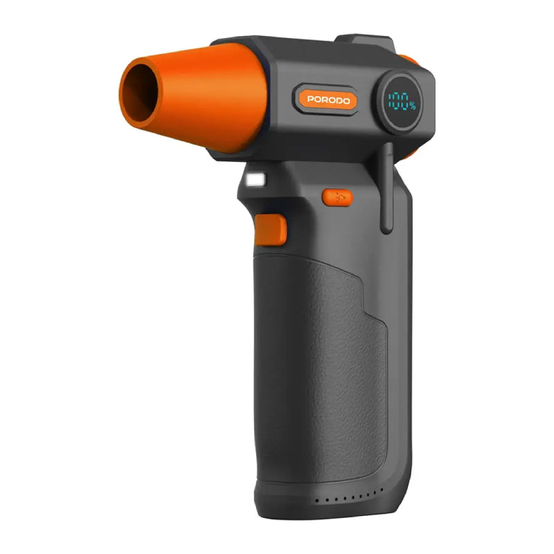 Porodo Lifestyle Cordless Turbo Air Duster with LED Work Light - Black