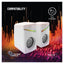 Porodo Gaming Gaming Stereo Wired Speakers Volume Knob Control - 1.1 Meter / 3.5mm Aux / USB - White