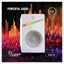 Porodo Gaming Gaming Stereo Wired Speakers Volume Knob Control - 1.1 Meter / 3.5mm Aux / USB - White