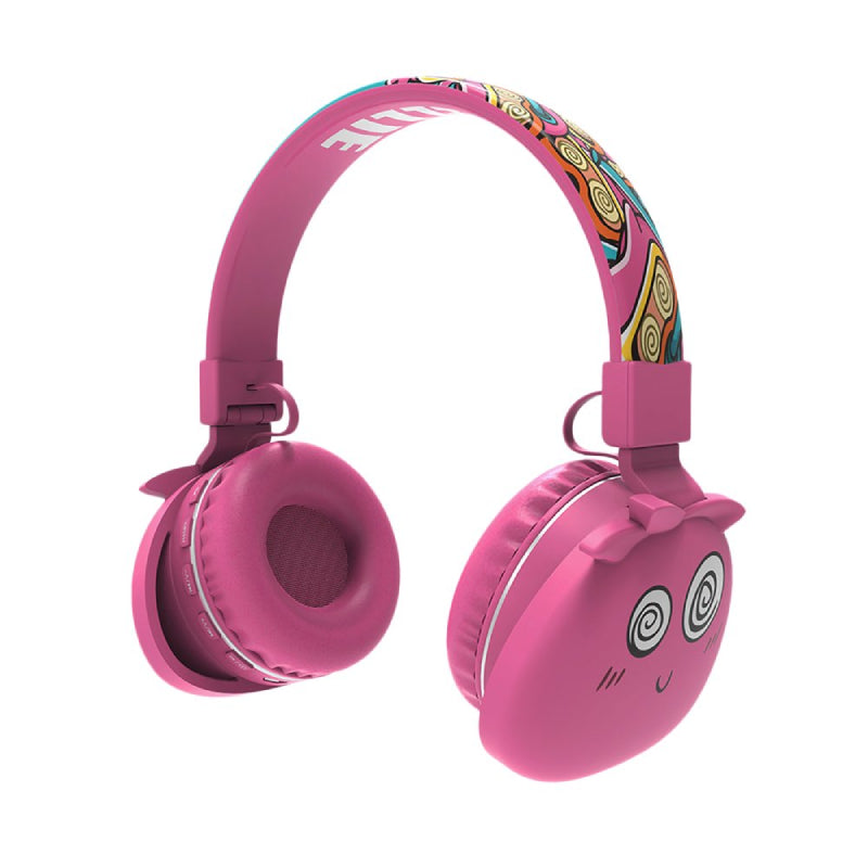 MAESTRO Jelly Monsters wireless headphone for Kids - Bluetooth / Pink Jellie