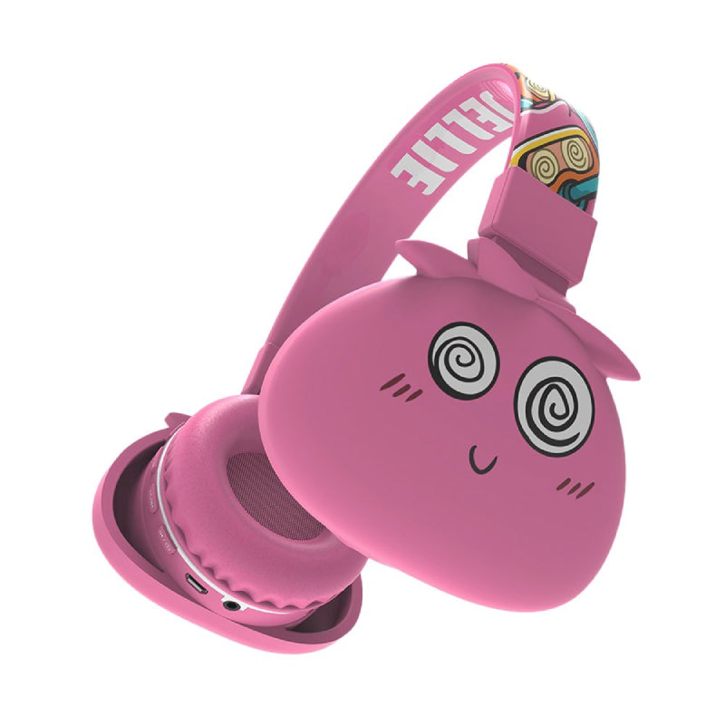 MAESTRO Jelly Monsters wireless headphone for Kids - Bluetooth / Pink Jellie