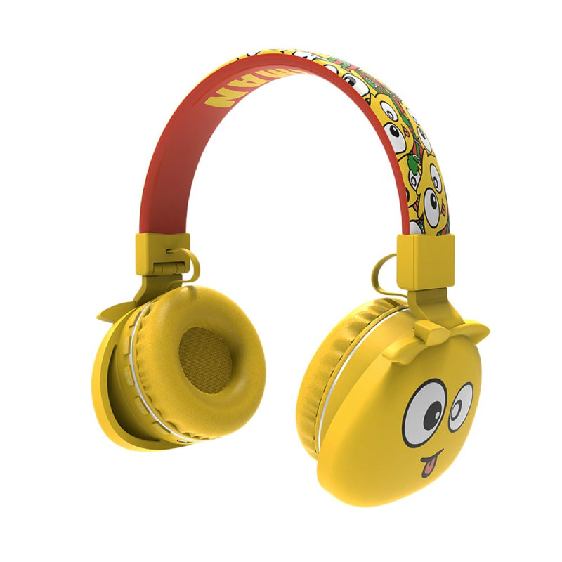MAESTRO Jelly Monsters wireless headphone for Kids - Bluetooth / Yellow Deman