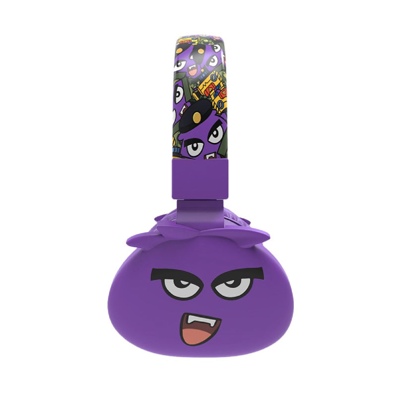 MAESTRO Jelly Monsters wireless headphone for Kids - Bluetooth / Purple Tiger