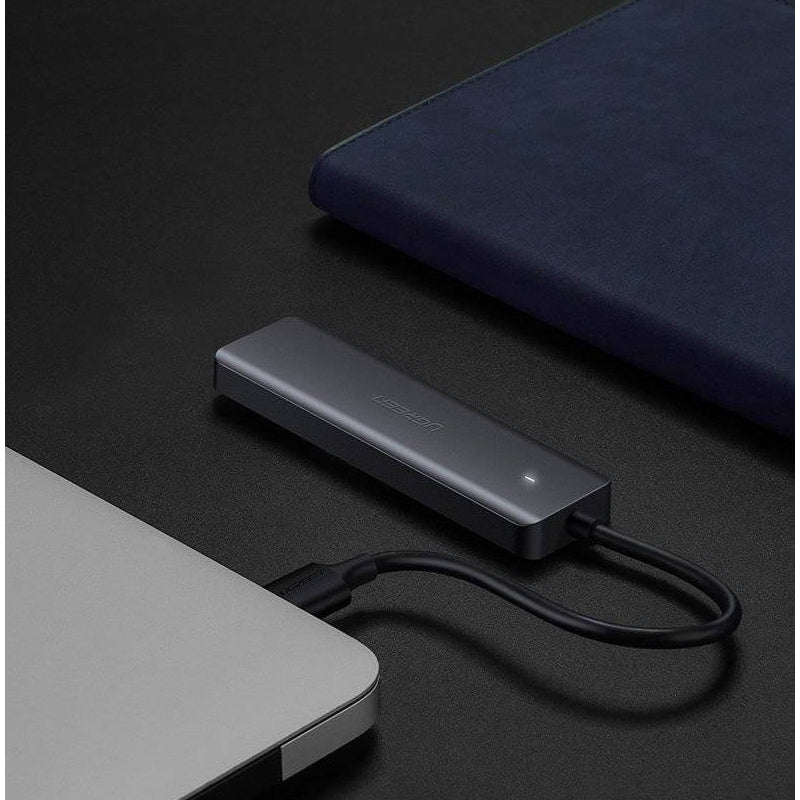 Ugreen USB HUB - 4x USB 3.0 Gen 1 with micro USB power port (CM219 50985)