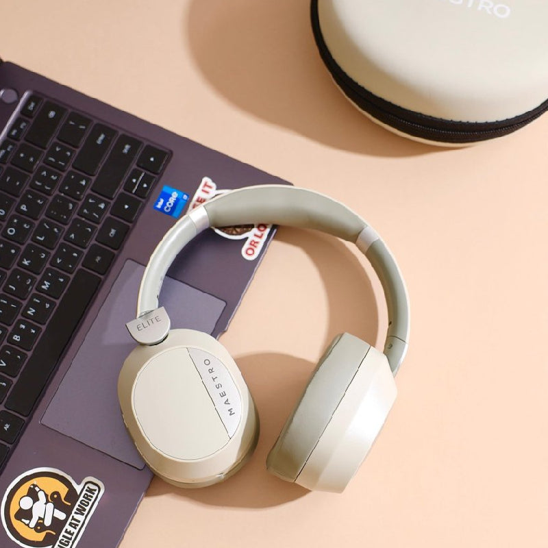MAESTRO Elite Wireless Headphone - Bluetooth / Cream