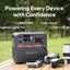 BLUETTI Premium 200 V2 Portable Power Station - 2,700W / USB-A / USB-C / Black
