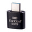 Earldom ET-OT18 OTG Adapter - Micro USB / USB-C / Black