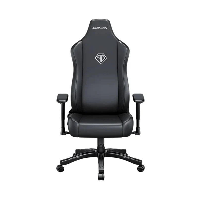 AndaSeat Novis (Large) Gaming Chair / Black + Twisted Minds Paradox Adjustable Gaming Desk / Black - Bundle Offer