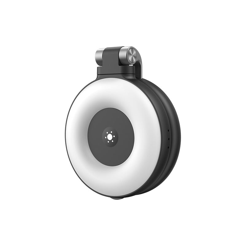 TELESIN C03 Magnetic Selfie Ring Light Phone Grip - Black