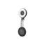 TELESIN C03 Magnetic Selfie Ring Light Phone Grip - Black
