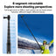 TELESIN Carbon Fiber Selfie Stick - Black